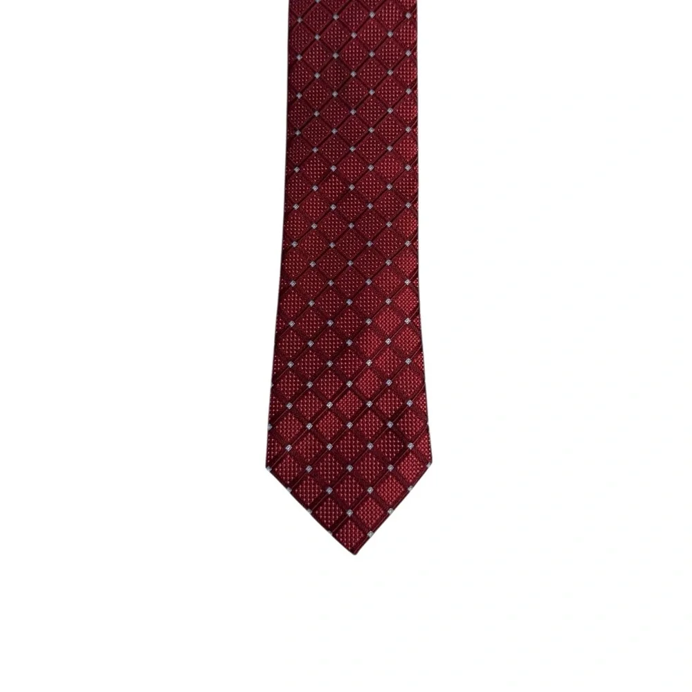 Nautica Mens Textured Tie Quiet Luxury Old Money Formal Career Retro